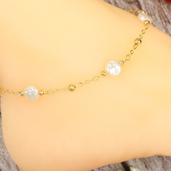 Dainty Anklet for Women – Elegant Everyday Jewelry & Perfect Gift | MLCRC1118 - Picture 1 of 11
